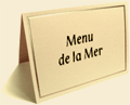 Menu de la Mer